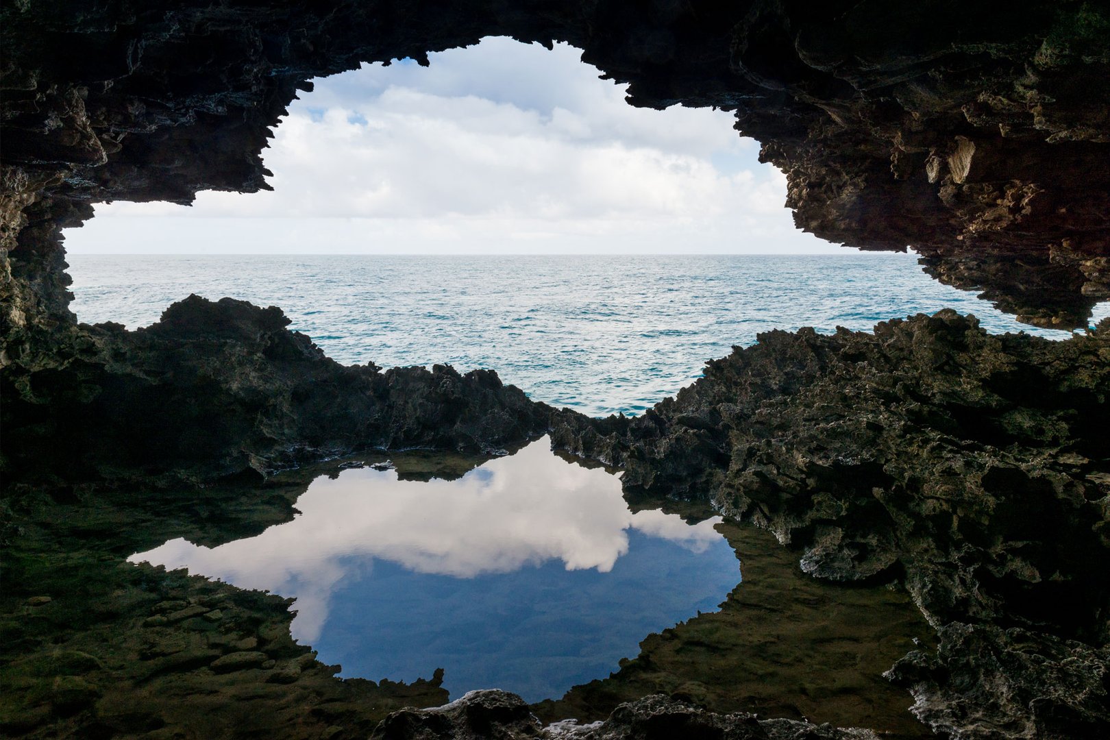 View of Animal Flower Cave in Barbados on a JetBlue Vacations Flight + Hotel all inclusive package