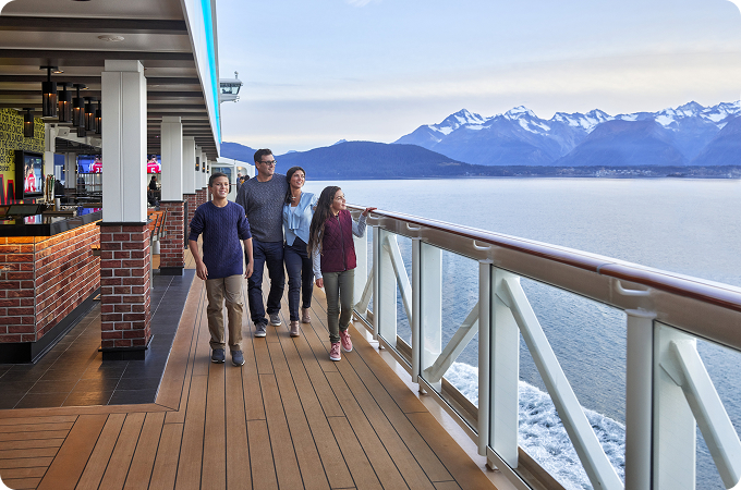 A view from an Alaska Cruise.