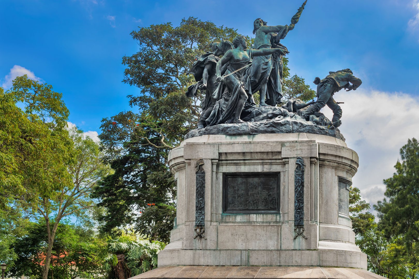 View of Leon Cortes Monument in La Sabana on a San Jose, Costa Rica Flight + Hotel JetBlue Vacations package