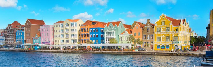 City view of Curacao on a JetBlue all inclusive vacation package to the Caribbean