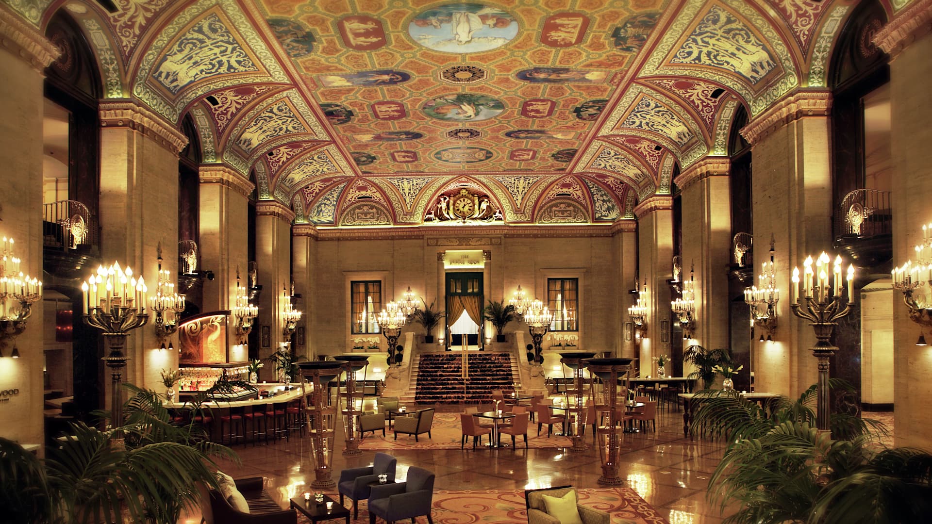 Palmer House a Hilton Hotel in downtown Chicago